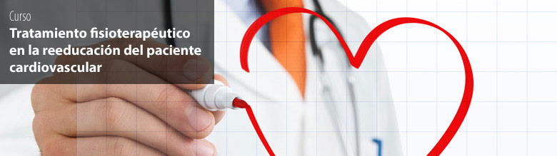 Curso de tratamiento fisioterapéutico para rehabilitación cardiaca